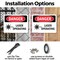 Signmission Radiation & Laser Sign, 7 in H x 10 in W, Plastic, Rectangle OS-2PACK-DS-P-710-L-1412 - alternate 9